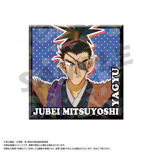 『真・侍伝YAIBA』スクエアホロ缶バッジ【BOX】